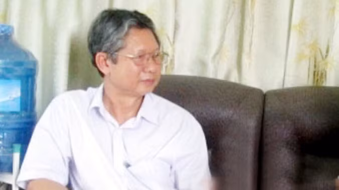 Ông Nguyễn Chính Hùng, Giám đốc Trung tâm Ứng dụng Khoa học kỹ thuật và Bảo vệ cây trồng vật nuôi TP Hà Tĩnh. Ảnh: Cẩm Kỳ