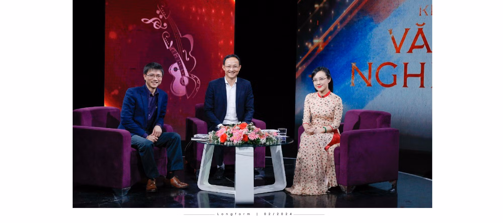 Nhà báo Nguyễn Tuấn Anh là khách mời trên VTV1 cùng tác giả sách, bác sĩ Phạm Quốc Khánh