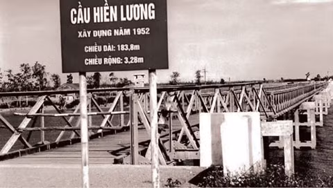 Cầu Hiền Lương trở thành một chứng tích lịch sử