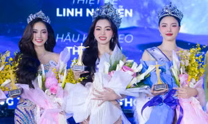 Nữ sinh Đại học Công nghiệp TPHCM đăng quang Hoa hậu Sinh viên 