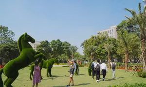 'Đất vàng' bỏ hoang giữa trung tâm TPHCM thành công viên đông vui dịp Tết
