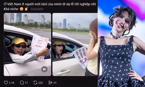 Muộii "tim dạo" từng bài hậu Concert Thanh Xuân, bất ngờ gặp fan là Thủ khoa