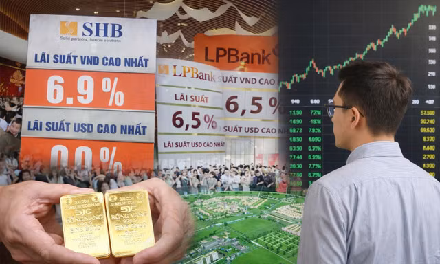 Dòng tiền sau Tết chảy vào vàng hay ngân hàng? 