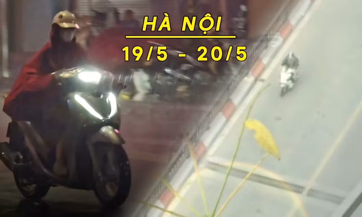 Dự báo thời tiết Hà Nội (19 - 20/5): Mưa dông cục bộ xen kẽ nắng oi