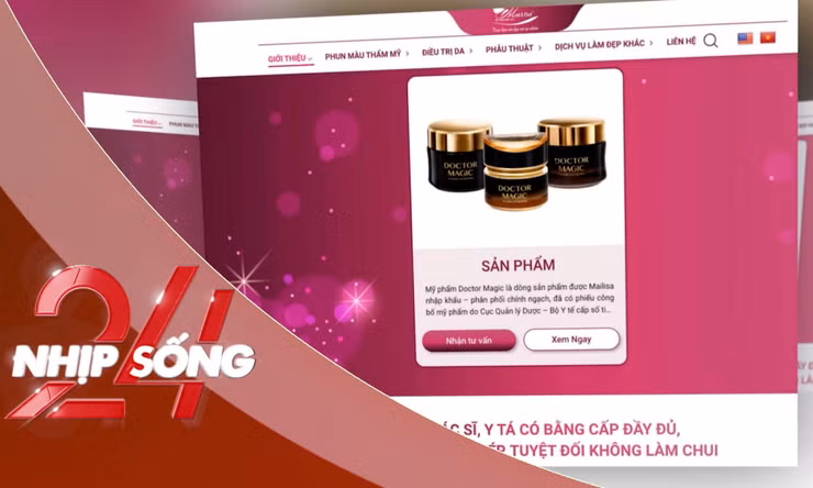 NHỊP SỐNG 24: Lấy mẫu kiểm tra 162 sản phẩm của Mailisa