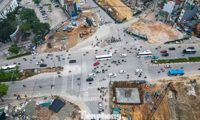 Hà Nội: Điều chỉnh giao thông nút La Thành - Nguyễn Chí Thanh 