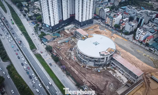 Toàn cảnh bến xe hiện đại bậc nhất Thủ đô chuẩn bị đưa vào vận hành trong quý II/2026