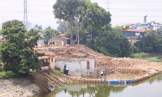 Gấp rút hoàn thiện dự án chống ngập và bổ cập nước cho sông Tô Lịch