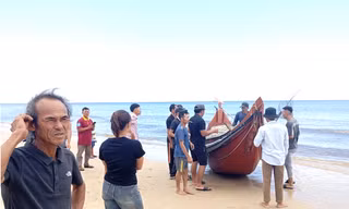 Một ngư dân Quảng Trị mất tích trên biển