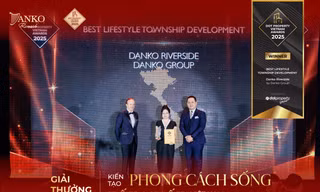 Dot Property Vietnam Awards 2025 – Danko Riverside giành giải thưởng KĐT kiến tạo phong cách sống tốt nhất Việt Nam