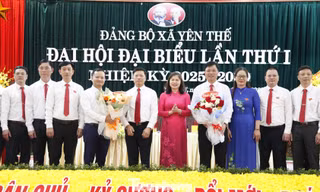 Ông Thân Hải Nam làm Bí thư Đảng ủy xã Yên Thế