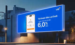Siêu Lợi Suất VIB sinh lời mỗi ngày đến 6%/năm: Không còn lý do để tiền nhàn rỗi ngủ quên