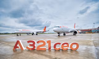 Sun PhuQuoc Airways đón thêm 2 Airbus A321CEO, dần hoàn thiện đội 8 tàu bay phục vụ hành khách ngay trong 2025