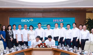 BIDV và HUD tăng cường hợp tác hướng tới phát triển bền vững