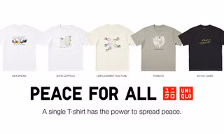 UNIQLO hợp tác với các đạo diễn, diễn viên đoạt giải Oscar ra mắt thiết kế áo thun PEACE FOR ALL mới