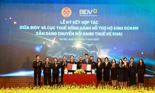 BIDV cùng ngành Thuế hỗ trợ hộ kinh doanh chuyển đổi, bứt phá 