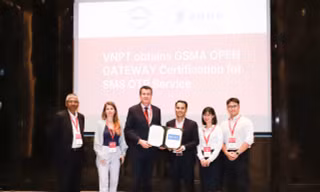 VNPT đạt chứng nhận GSMA Open Gateway cho dịch vụ bảo mật SMS OTP