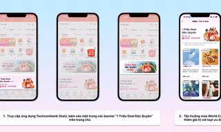 Techcombank OneU: Theo nhịp World Cup, sống trọn từng trải nghiệm