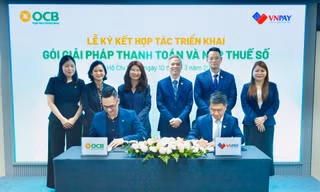 OCB và VNPAY 'mở lối' giúp doanh nghiệp, hộ kinh doanh dễ dàng tiếp cận thuế số