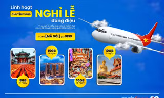 Tận hưởng kỳ nghỉ lễ 2/9 trọn vẹn với các gói 'hot' chuyển vùng quốc tế MobiFone
