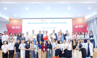 Hội thảo 'Nhi khoa - Di truyền' quy tụ nhiều chuyên gia y tế đến từ Pháp 