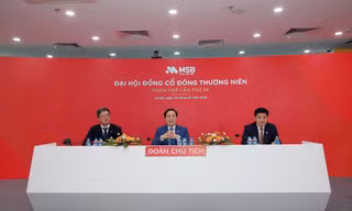 Đại hội đồng cổ đông MSB: Thông qua phương án tăng vốn lên 37.440 tỷ đồng – tiếp đà tăng trưởng bền vững 