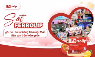 TPBVSK Sắt Ferrolip ghi dấu ấn tại hàng trăm hội thảo tiền sản trên toàn quốc
