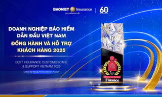 Bảo Hiểm Bảo Việt giữ vững ngôi đầu về doanh thu bán lẻ trên thị trường bảo hiểm