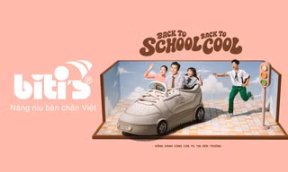 Giá trị cũ trong concept mới, Biti’s trẻ hoá thương hiệu với 'NIỀM VUI HỌC'