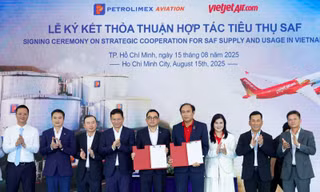 Vietjet hợp tác cùng Petrolimex sử dụng nhiên liệu SAF, bước tiến quan trọng trong hành trình chuyển đổi xanh 