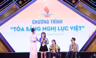 'Tỏa sáng Nghị lực Việt 2025': Lan tỏa nghị lực sống từ những hành trình phi thường