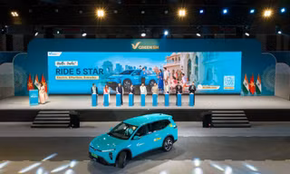 Green SM ra mắt dịch vụ taxi thuần điện Green SM Limo tại Ấn Độ