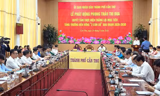 Cần Thơ phát động phong trào thi đua, quyết tâm tăng trưởng ‘2 con số’