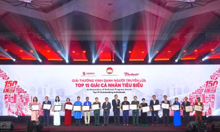 SABECO tôn vinh 15 ‘Người truyền lửa’ lan tỏa giá trị tốt đẹp trong cộng đồng