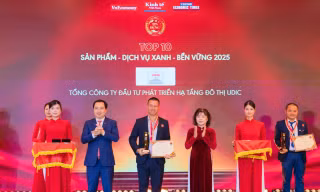Khẳng định vị thế thương hiệu UDIC với TOP 10 Sản phẩm - Dịch vụ xanh - Bền vững 2025