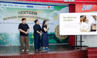 Sinh viên STU trình làng sản phẩm đậu nành thế hệ mới được doanh nghiệp đặt hàng