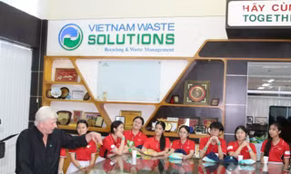 VWS đón học sinh Singapore tham quan Khu liên hợp xử lý rác Đa Phước