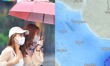 Đến bao giờ mưa do ảnh hưởng của hoàn lưu bão Kajiki sẽ giảm? 