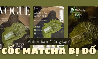 Ly matcha đổ "triệu view": Khi sự cố "vụng về" trở thành chất liệu sáng tạo