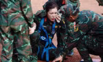 Minh Tú đứt dây chằng gối