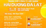 Giải quần vợt Tennis Lâm Đồng ngày 11-12/4 gây quỹ tiếp sức học sinh nghèo đến trường