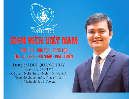 Bí thư Thường trực T.Ư Đoàn Bùi Quang Huy đảm nhiệm nhiệm vụ mới ảnh 2