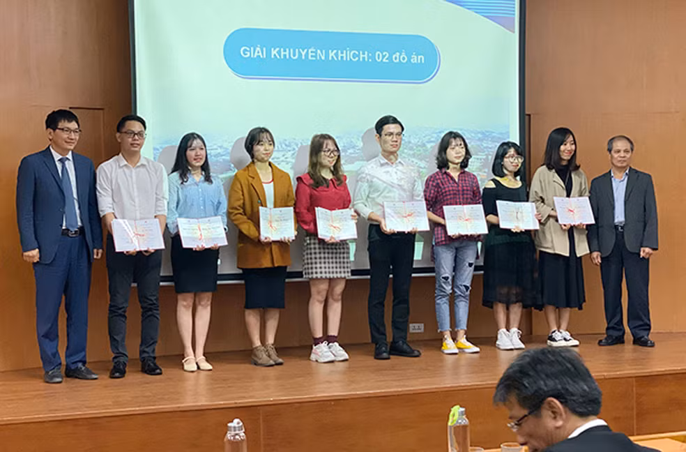 Sinh viên Kiến trúc ĐH Duy Tân giành giải Khuyến khích ảnh 1