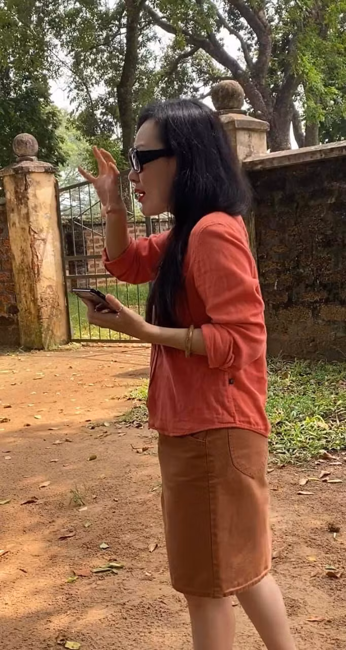 Phì cười với khoảnh khắc dí dỏm của BTV Hoài Anh ảnh 1
