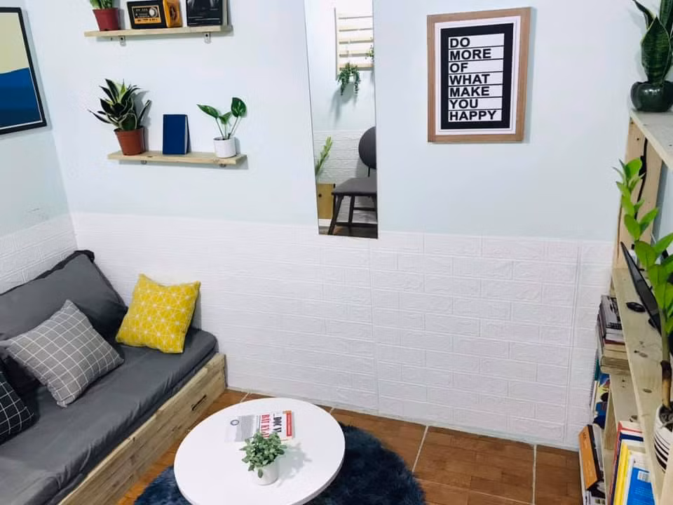 Chàng trai tự tay 'hô biến' phòng trọ 9m2 thành căn studio đẹp bất ngờ ảnh 4