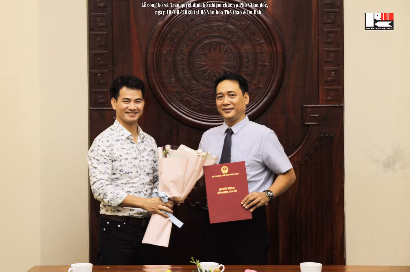 NSƯT Kiều Minh Hiếu giữ chức Phó Giám đốc Nhà hát Kịch Việt Nam ảnh 1