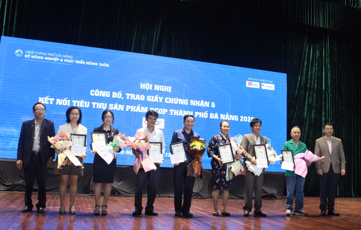 Đà Nẵng 'gắn mác' 18 sản phẩm OCOP cấp thành phố đầu tiên ảnh 1