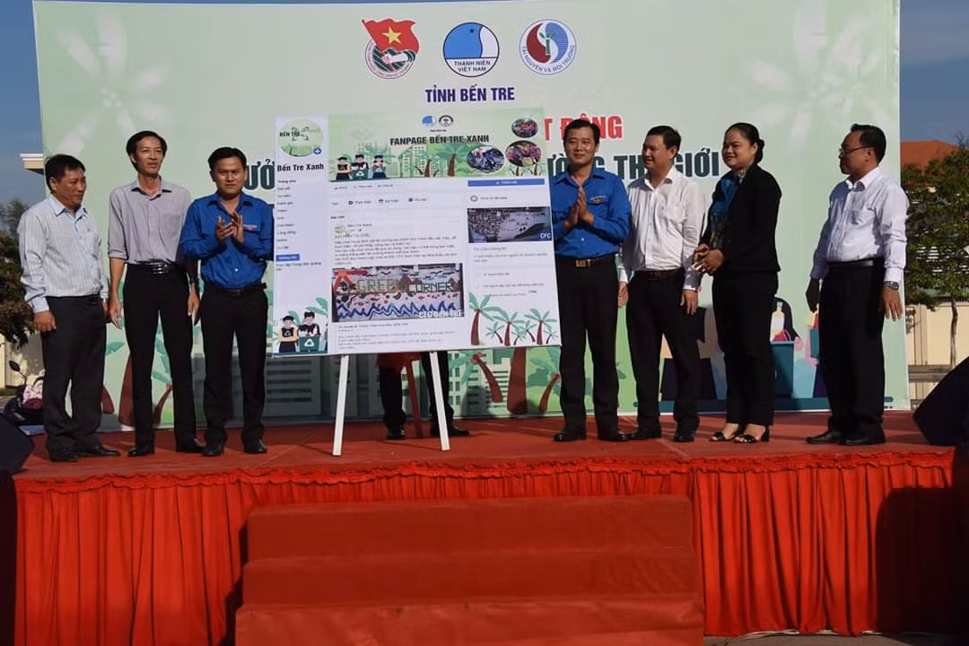 Bến Tre phát động phong trào 'Chống rác thải nhựa' ảnh 4