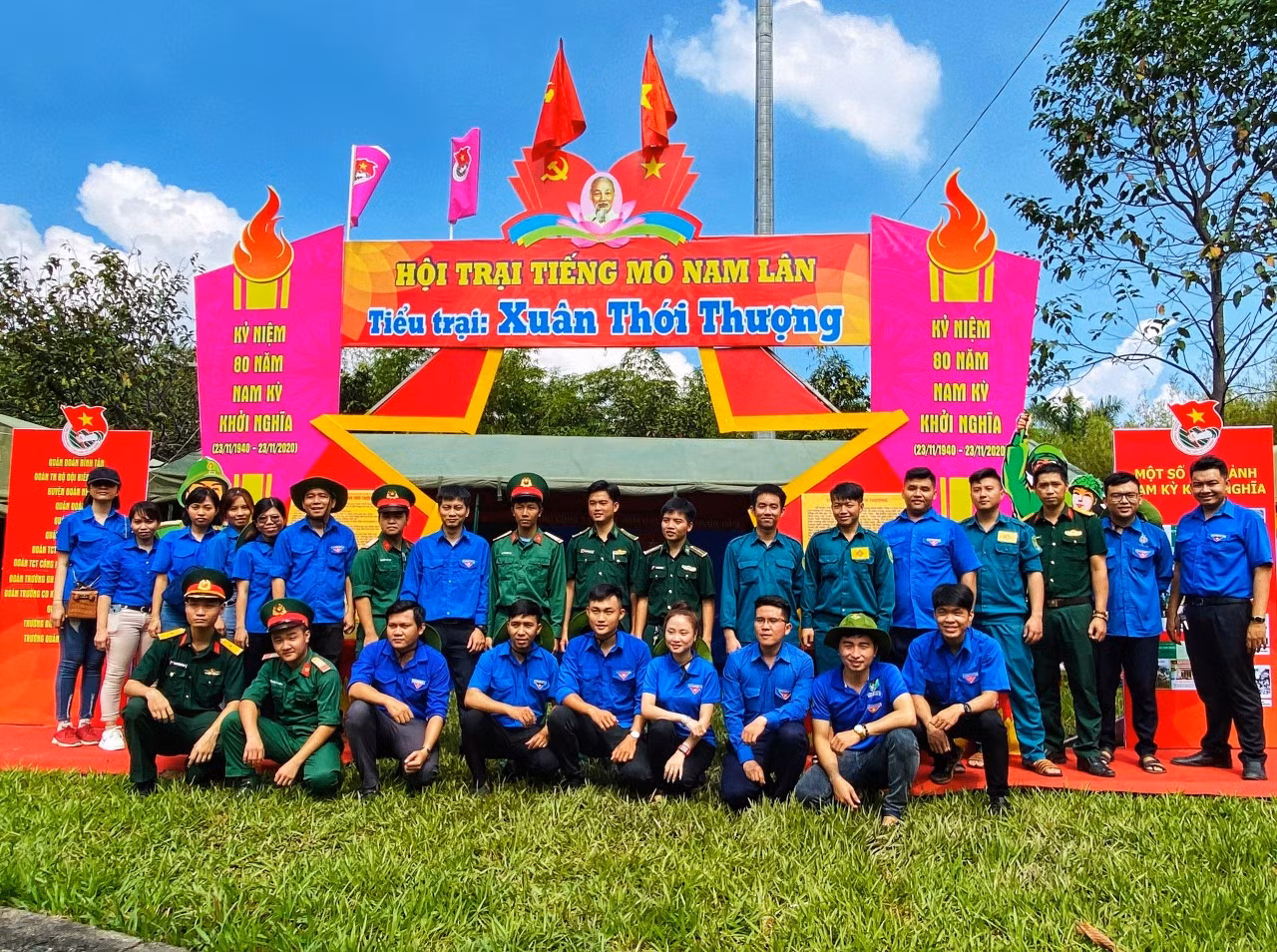 Khai mạc Hội trại truyền thống “Tiếng mõ Nam Lân” ảnh 1