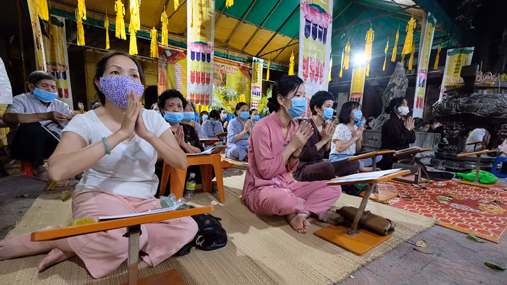 Chùa Phúc Khánh ‘cửa đóng then cài’ tổ chức Đại lễ Vu Lan đặc biệt ảnh 9